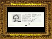 Annette Crosbie Autograph Signed Picture One Foot In The Grave
