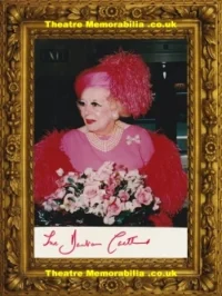 Barbara Cartland Autograph Signed Picture – Book Author