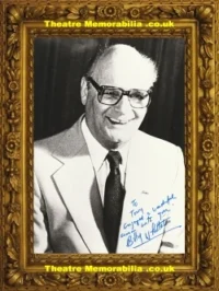 Billy Whittaker Autograph Signed Picture