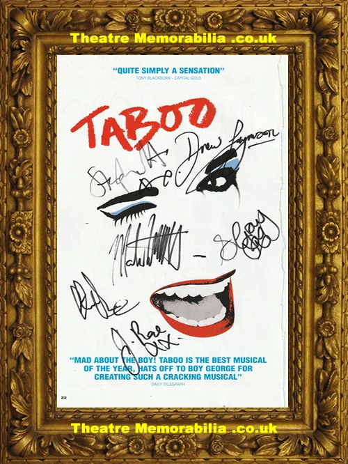Cinderella pantomime signed programme page, Hippodrome Theatre Birmingham 2003 - image 3