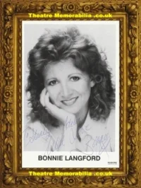 Bonnie Langford Autograph Signed Picture Doctor Who