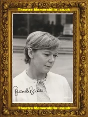 Brenda Bruce Autograph Signed Picture Photograph Actress The First Lady 1968