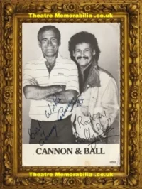 Cannon & Ball Autograph Signed Picture – British Comedians