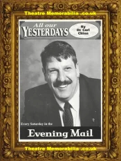 Carl Chinn Autograph Signed Picture Postcard Evening Mail