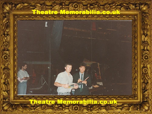 Cliff Richard signed autograph sheet with signing photograph - image 2