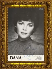 Dana Autograph Signed Picture Singer
