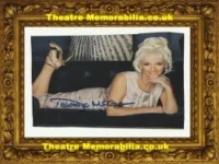 Debbie McGee Autograph Signed Picture Ex Strictly Come Dancing