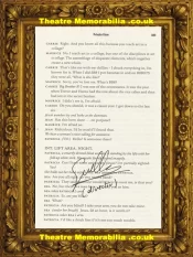 Director Of Inside Number 9 Guillem Morales Script Book Page Signed – 10