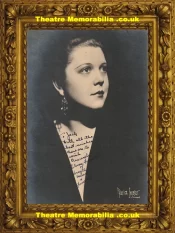 Elaine Farrell Autograph Signed Picture Card Maurice Seymour