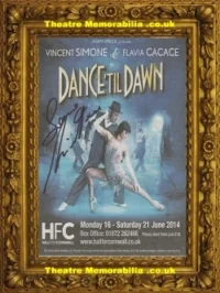 Flavia Cacace Autograph Signed Picture Strictly Come Dancing Dancer