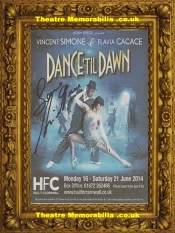 Flavia Cacace Autograph Signed Picture Strictly Come Dancing Dancer