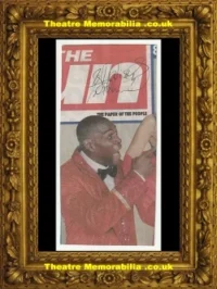 Frank Bruno Autograph Signed Picture Boxer Boxing
