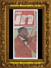 Frank Bruno Autograph Signed Picture Boxer Boxing