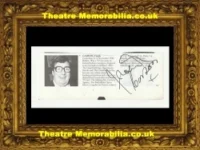 Frank Carson Autograph Signed Picture Irish Comedian