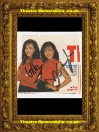 Gayle Blackeney + Gillian Blackeney Autograph Signed Picture Neighbours