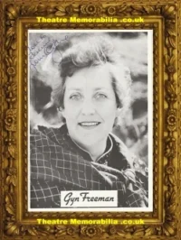 Glyn Freeman Autograph Signed Picture Singer