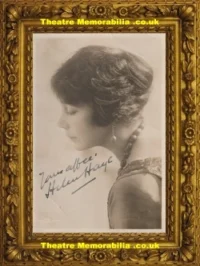 Helen Haye Autograph Signed Picture Photograph British Actress