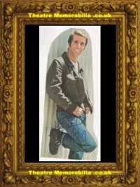 Henry Winkler Autograph Signed Picture The Fonze Happy Days