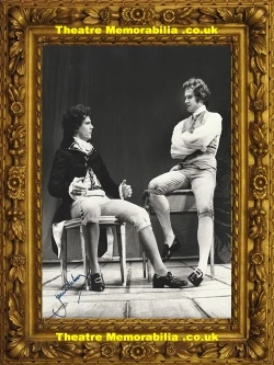 James Aubrey signed picture card