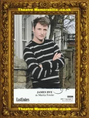 James Bye Autograph Signed Picture EastEnders Martin Fowler