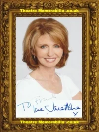 Jane Asher Autograph Signed Picture Card Actress