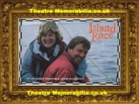 John McCarthy Autograph Signed Picture – Sandy Toksvig Island Race