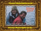 John McCarthy Autograph Signed Picture – Sandy Toksvig Island Race