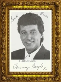 Johnny Boyle Autograph Signed Picture