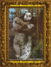 Katie Purvis Autograph Signed Picture Photograph Star Wars Maternal Ewok