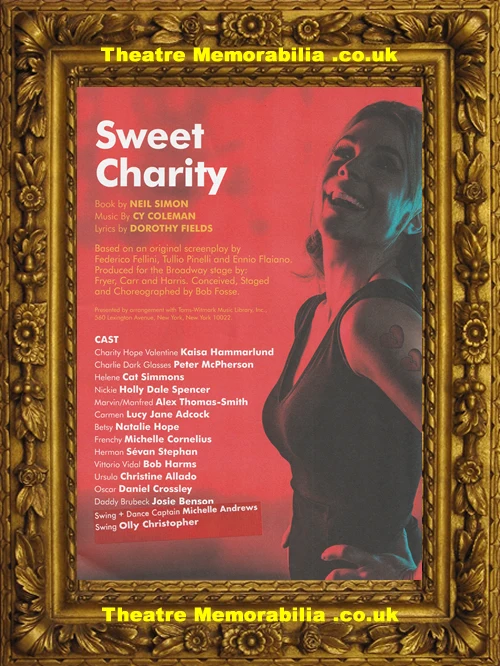 Sweet Charity signed theatre programme, Royal Exchange Theatre Manchester 2017 - image 6