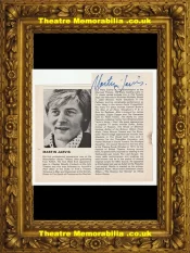 Martin Jarvis Autograph Signed Picture – British Actor