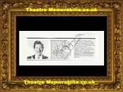 Max Bygraves Autograph Signed Picture Singer
