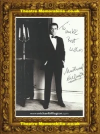 Michael Billington Autograph Signed Picture – UFO – Onedine Line