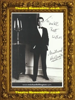 Michael Billington signed picture, UFO