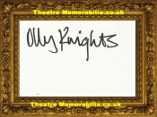 Olly Knights Autograph Signed Card – Turin Brakes Band