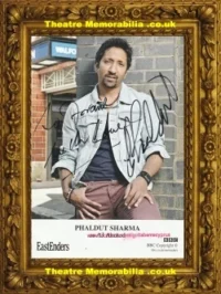 Phaldut Sharma Autograph Signed Picture EastEnders AJ Ahmed