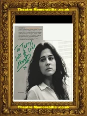 Phoebe Fox Autograph Signed Picture The Great Black Mirror