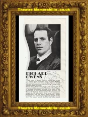 Richard Owens Autograph Signed Picture – The Avengers