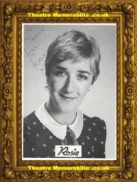 Rosie Autograph Signed Picture Singer
