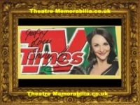 Shirley Ballas Autograph Signed Picture Strictly Come Dancing Head Judge