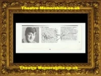 Stephen Fry Autograph Signed Actor Bulldog Drummond