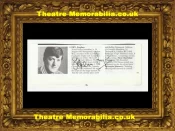Stephen Fry Autograph Signed Actor Bulldog Drummond