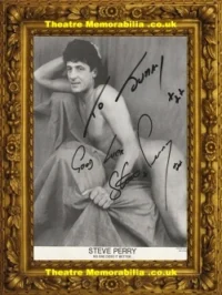 Steve Perry Autograph Signed Picture