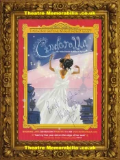 Stratford Theatre Royal – Cinderella – Flyer Leaflet Signed Trish Cooke Writer 2005