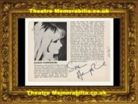 Susan Hampshire Autograph Signed Picture – British Actress