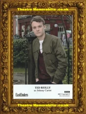 Ted Reilly Autograph Signed Picture EastEnders Johnny Carter