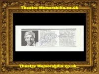 Tom O’Connor Autograph Signed Picture Liverpool Comedian