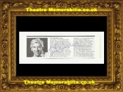 Tom O’Connor Autograph Signed Picture Liverpool Comedian