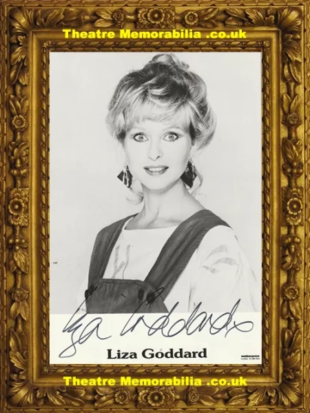  Liza Goddard Autograph Signed Picture - Doctor Who 1963 Theatre Memorabilia - Theatre Programmes