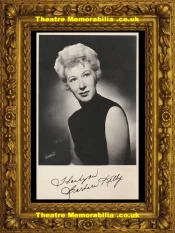 Barbara Kelly Autograph Signed Picture Actress B and B